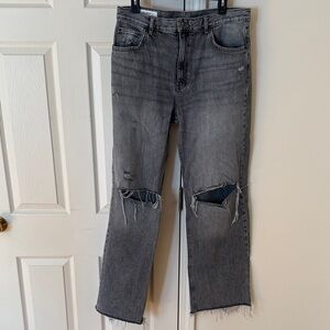 Pull&Bear Charcoal Denim